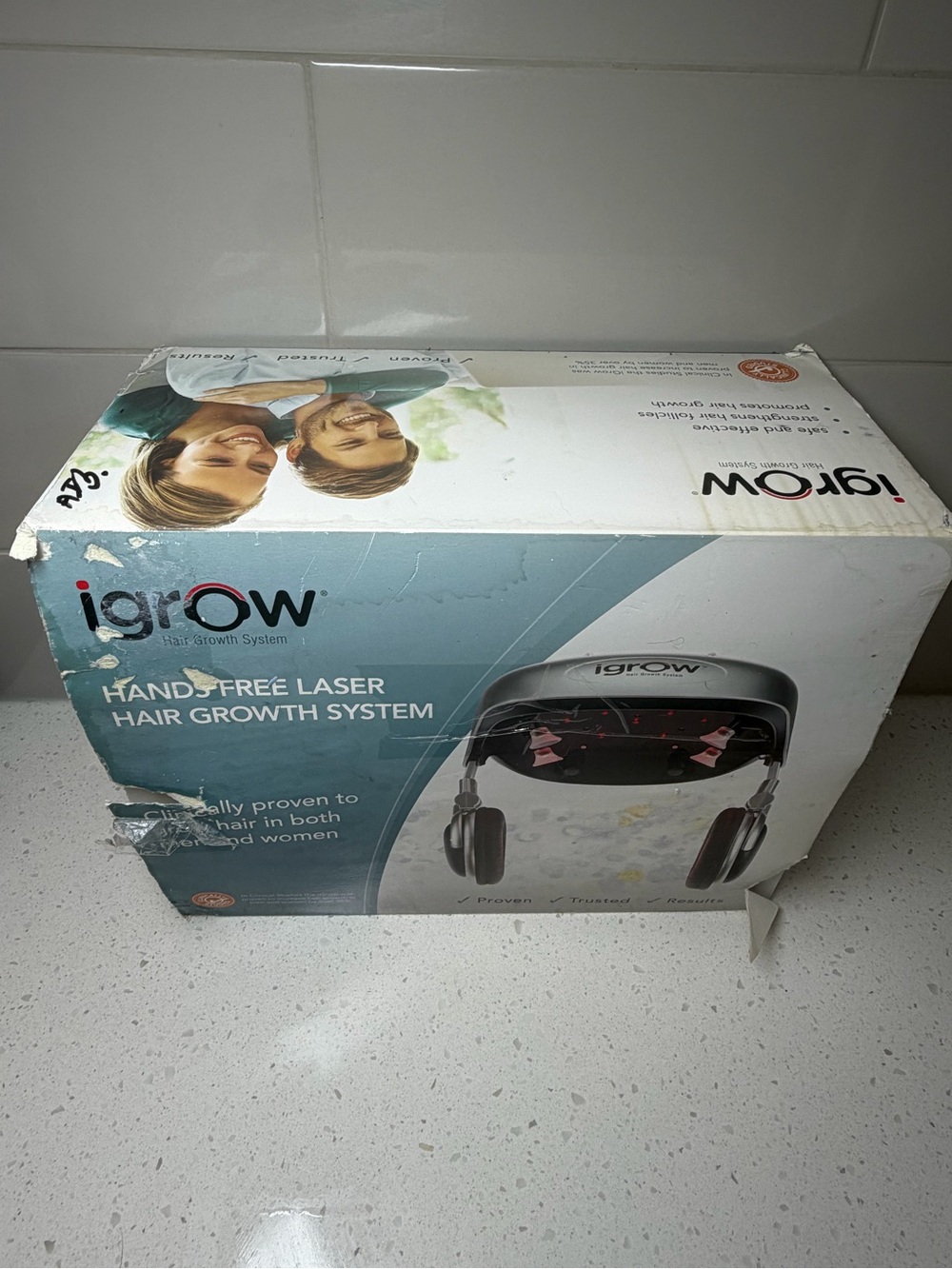 igrow Hands-Free Laser Hair Growth System -  NEW IN BOX